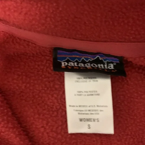 Patagonia 1/4 Front Zip Fleece SIZE S - Picture 4 of 8
